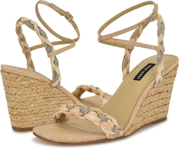 Nashy Ankle Strap Espadrille Wedge Sandal - Image 3