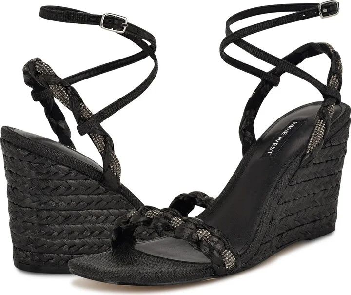 Nashy Ankle Strap Espadrille Wedge Sandal - Image 9