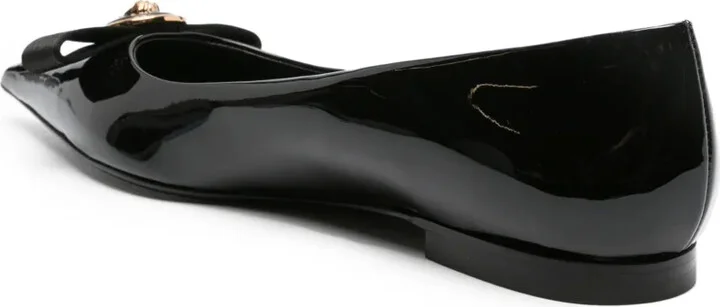 Nastro Gianni patent-leather ballerina shoes - Image 3