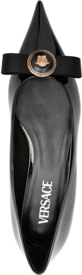Nastro Gianni patent-leather ballerina shoes - Image 4