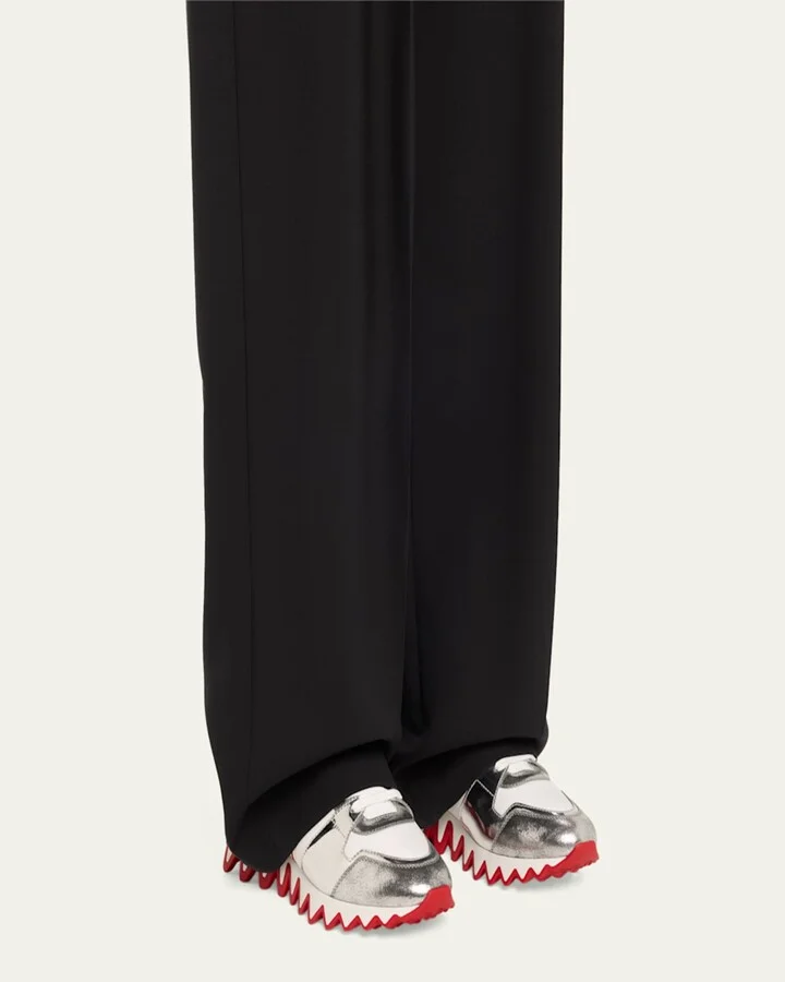 Nastroshark Donna Metallic Sneakers - Image 3
