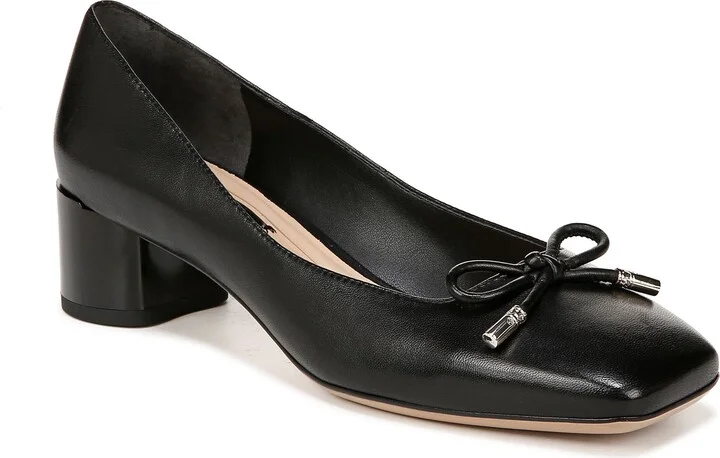Natalia Block Heel Pump