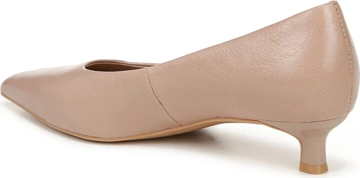 Natalia Pointed Toe Kitten Heel Pump - Image 2