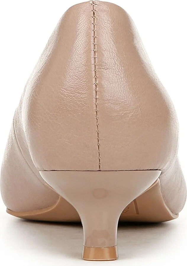 Natalia Pointed Toe Kitten Heel Pump - Image 7