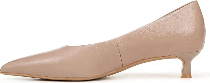 Natalia Pointed Toe Kitten Heel Pump - Image 8