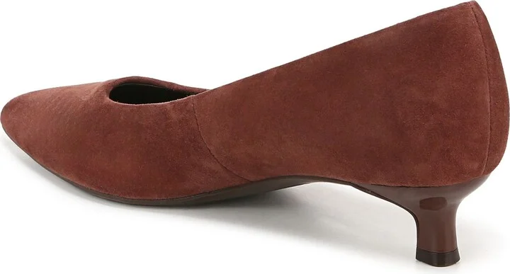 Natalia Pointed Toe Kitten Heel Pump - Image 2