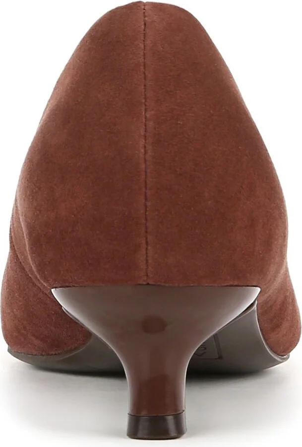 Natalia Pointed Toe Kitten Heel Pump - Image 7
