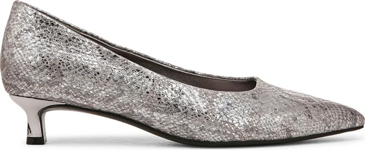 Natalia Pointed Toe Kitten Heel Pump - Image 3