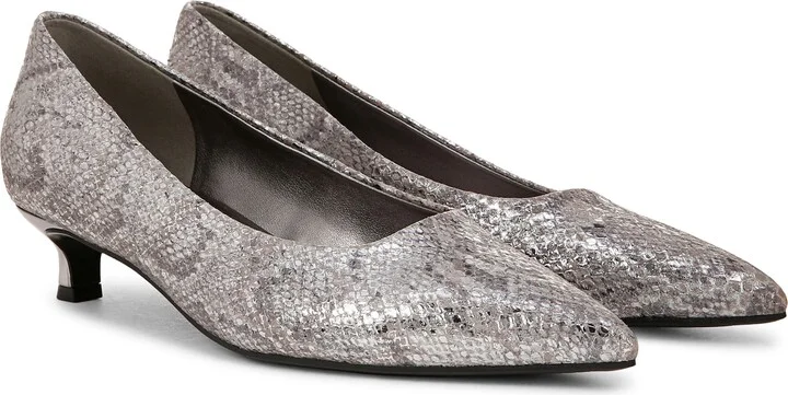 Natalia Pointed Toe Kitten Heel Pump - Image 8