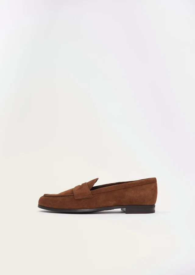 Natalie Suede Leather Loafer