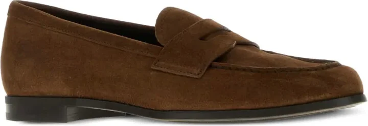 Natalie suede penny loafers - Image 2