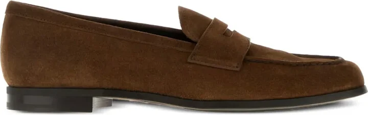 Natalie suede penny loafers
