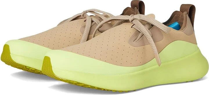 Native Shoes Apollo 10 Roam Lace-up Boots Flax Tan/ Peaceful Green : Men's 7 - Women's 9 Medium, Synthetic