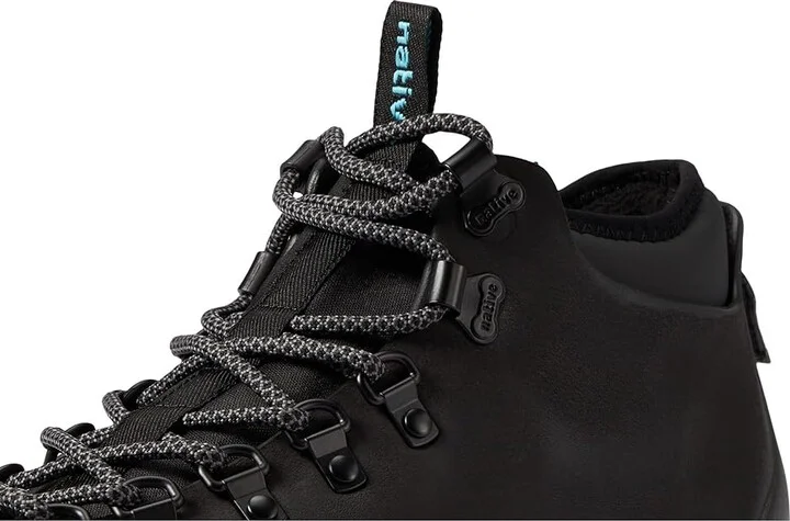 Native Shoes Fitzsimmons Citylite Bloom Boots Jiffy Black/Jiffy Black/Victoria Blue : Men's 3 - Women's 5 Medium, Synthetic - Image 6