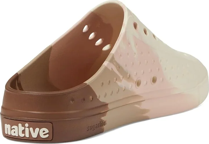 Native Shoes Jefferson Clog Marble Shoes Chameleon Flax Marble : Men's 5 - Women's 7 Medium, Rubber - Image 4