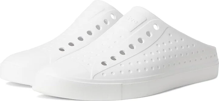 Native Shoes Jefferson Clog Wanderfoam Lace-up Boots Shell White/ Shell White : Men's 10 - Women's 12 Medium, Rubber/Vinyl