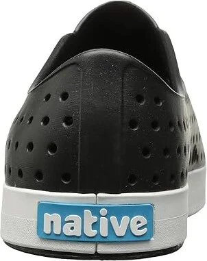 Native Shoes Jefferson Slip-on Sneakers Shoes Jiffy Black/Shell White : Men's 3 - Women's 5 Medium - Image 5