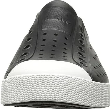 Native Shoes Jefferson Slip-on Sneakers Shoes Jiffy Black/Shell White : Men's 3 - Women's 5 Medium - Image 6