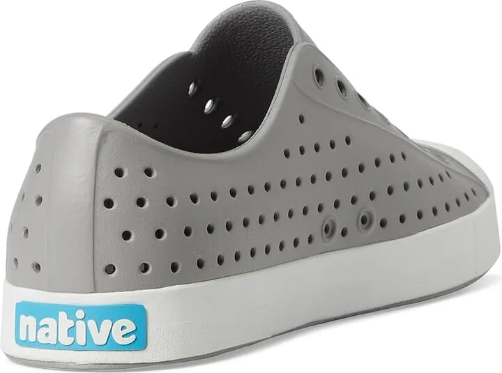 Native Shoes Jefferson Slip-on Sneakers Shoes Pigeon Grey/Shell White : Men's 3 - Women's 5 Medium - Image 5