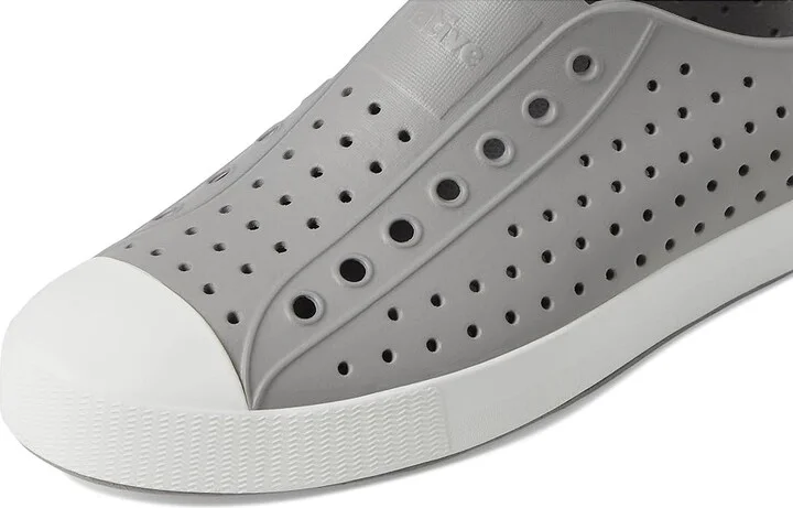 Native Shoes Jefferson Slip-on Sneakers Shoes Pigeon Grey/Shell White : Men's 3 - Women's 5 Medium - Image 8