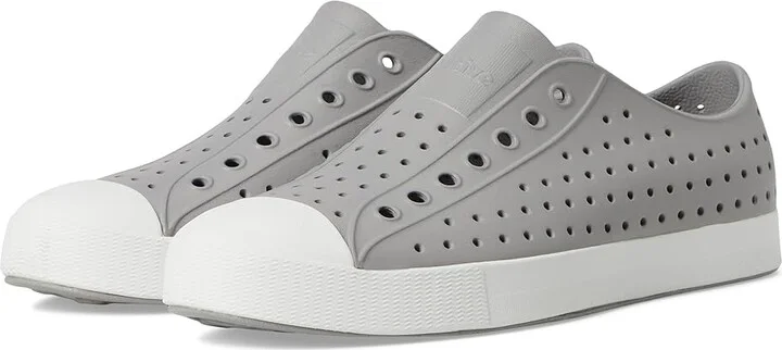 Native Shoes Jefferson Slip-on Sneakers Shoes Pigeon Grey/Shell White : Men's 3 - Women's 5 Medium