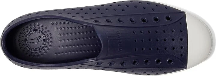 Native Shoes Jefferson Slip-on Sneakers Shoes Regatta Blue/Shell White : Men's 3 - Women's 5 Medium - Image 3