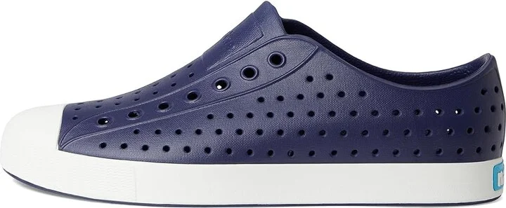 Native Shoes Jefferson Slip-on Sneakers Shoes Regatta Blue/Shell White : Men's 3 - Women's 5 Medium - Image 7