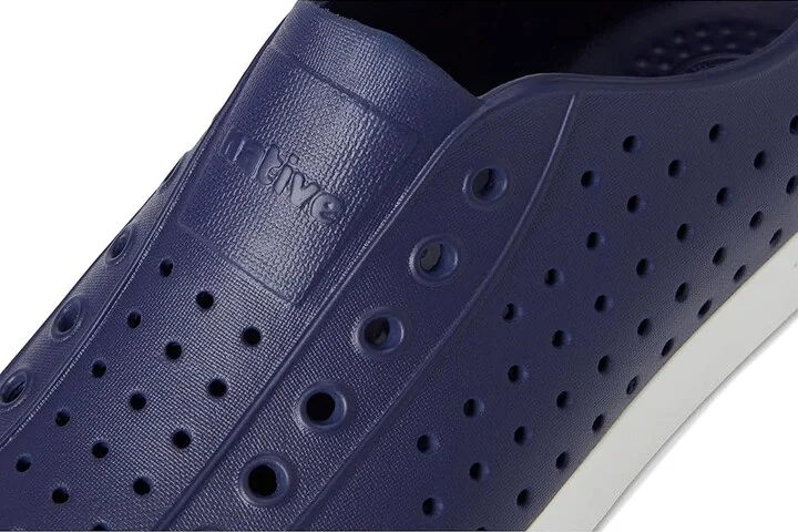 Native Shoes Jefferson Slip-on Sneakers Shoes Regatta Blue/Shell White : Men's 3 - Women's 5 Medium - Image 8