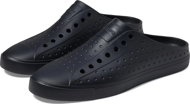 Native Shoes Jefferson Sugarlite Clog Shoes Jiffy Black/Jiffy Black : Men's 3 - Women's 5 Medium, Synthetic