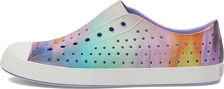 Native Shoes Jefferson Sugarlite Print Shoes Healing Purple/Shell White/Sunset Blur : Men's 3 - Women's 5 Medium, Synthetic - Image 6