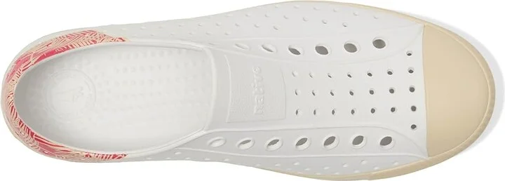 Native Shoes Jefferson Wanderfoam Block Lace-up Boots Shell White/ Bone White/ Popsicle Palm Block : Men's 11 - Women's 13 Medium, Synthetic - Image 2