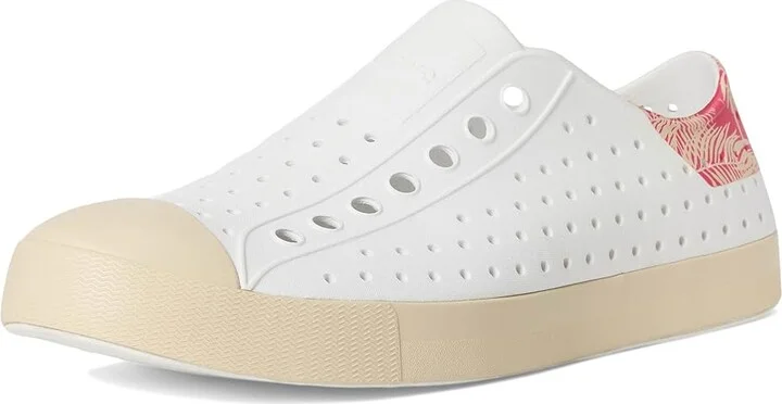 Native Shoes Jefferson Wanderfoam Block Lace-up Boots Shell White/ Bone White/ Popsicle Palm Block : Men's 11 - Women's 13 Medium, Synthetic - Image 5
