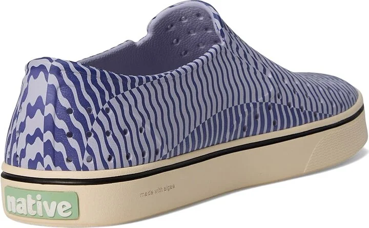 Native Shoes Miles Bloom Wanderfoam Print Lace-up Boots Future Purple/ Bone White/ Ink Wiggle Stripe : Men's 9 - Women's 11 Medium, EVA - Image 4