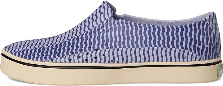 Native Shoes Miles Bloom Wanderfoam Print Lace-up Boots Future Purple/ Bone White/ Ink Wiggle Stripe : Men's 9 - Women's 11 Medium, EVA - Image 6