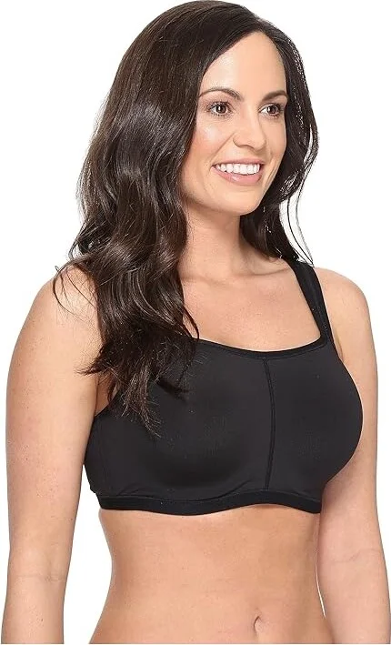 Natori Yogi Contour Convertible Sports Bra 731050 Women's Bra Black : 34I, Polyester/Spandex - Image 4