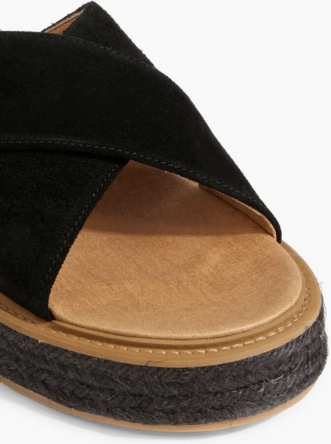 Nattie suede espadrille sandals - Image 4