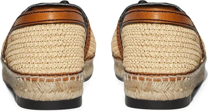 Natural Raffia Loafers - Image 3