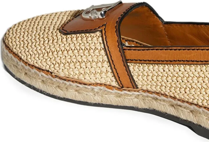 Natural Raffia Loafers - Image 5