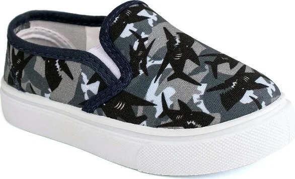 Natural Steps Toddler Slip On Sneaker - Navy - - Image 2