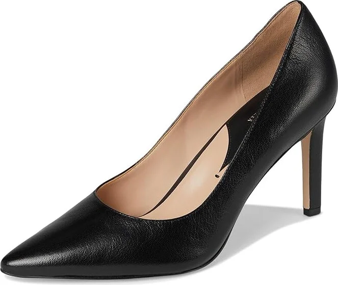 Naturalizer 27 Edit Adele High Women's Heels Black : 8 M (B), Leather/Rubber - Image 5