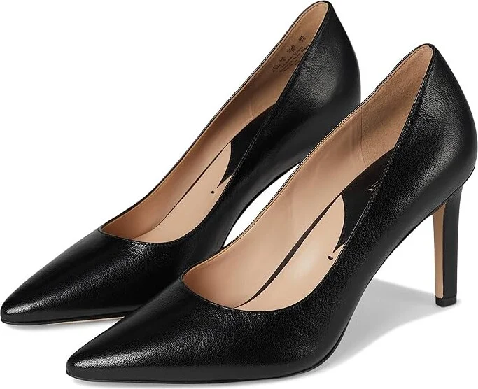 Naturalizer 27 Edit Adele High Women's Heels Black : 8 M (B), Leather/Rubber
