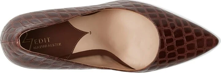 Naturalizer 27 Edit Adele High Women's Heels Cappuccino : 5.5 M (B), Leather/Rubber - Image 2