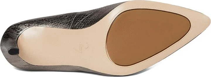 Naturalizer 27 Edit Adele High Women's Heels Silver : 12 M (B), Leather/Rubber - Image 3
