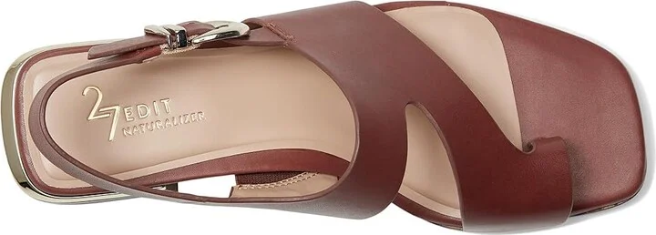 Naturalizer 27 Edit Audra Women's Wedge Shoes Cappuccino Brown Leather : 6.5 M (B) - Image 2