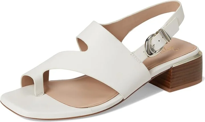 Naturalizer 27 Edit Audra Women's Wedge Shoes Warm White Leather : 8 M (B) - Image 5