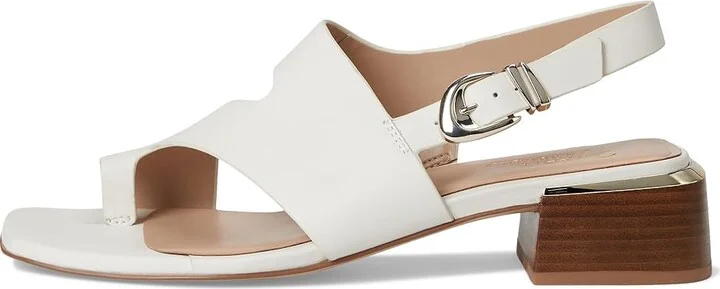 Naturalizer 27 Edit Audra Women's Wedge Shoes Warm White Leather : 8 M (B) - Image 6