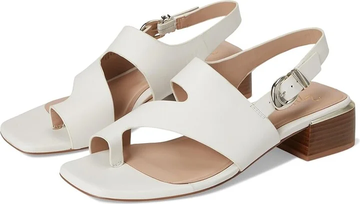 Naturalizer 27 Edit Audra Women's Wedge Shoes Warm White Leather : 8 M (B)