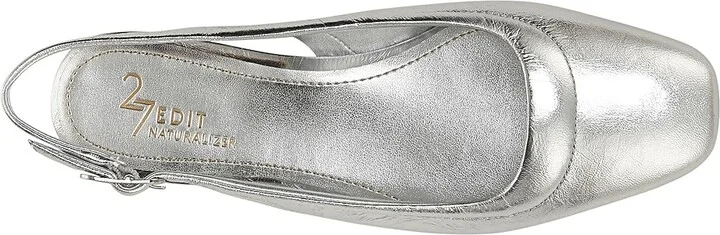 Naturalizer 27 Edit Cadence Women's Shoes Silver : 7 M (B), Leather - Image 2