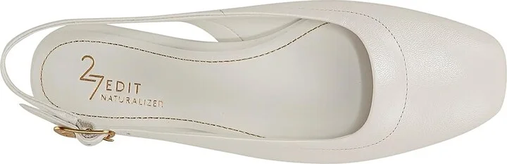 Naturalizer 27 Edit Cadence Women's Shoes Warmwhite : 5 M (B), Leather - Image 2