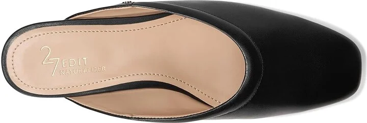 Naturalizer 27 Edit Carla Mule Women's Slippers Black Leather : 5 M (B), Leather/Suede - Image 2